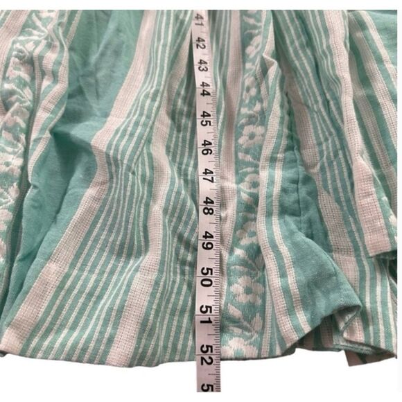 FREE PEOPLE Mabel Maxi Dress in Teal Undyed Combo Size Small / NWOT - Picture 10 of 10